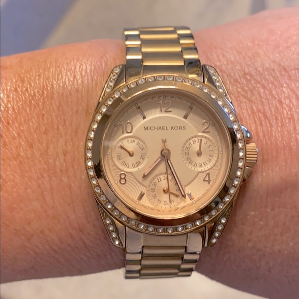 Michael Kors Rose gold watch